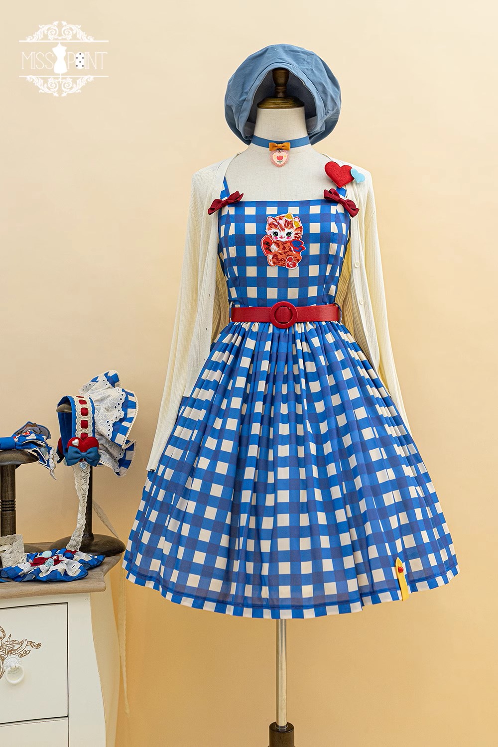 【予約販売】Sweet Kittyレトロカーディガン