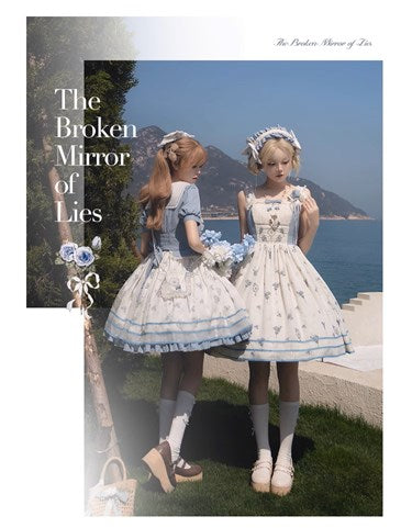 [Pre-orders available until 7/4] The Broken Mirror of Lies Sailor Collar Dress