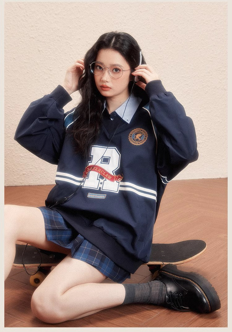[Pre-order] Hogwarts School of Witchcraft and Wizardry pullover with initials