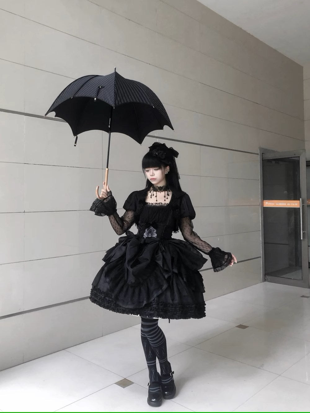 [Pre-orders until 9/29] Moonlit Night Spider Jumper Skirt, 3 Types