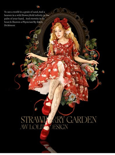 【再販・受注予約5/18まで】Camellia Berry 半袖セットアップ・ロング丈