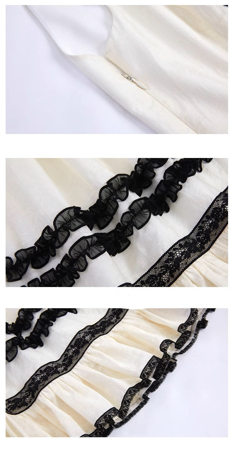 Bedford Afternoon Tea Frill Jumper Skirt