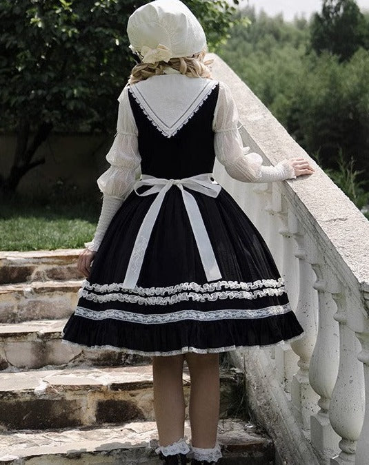 Bedford Afternoon Tea Frill Jumper Skirt
