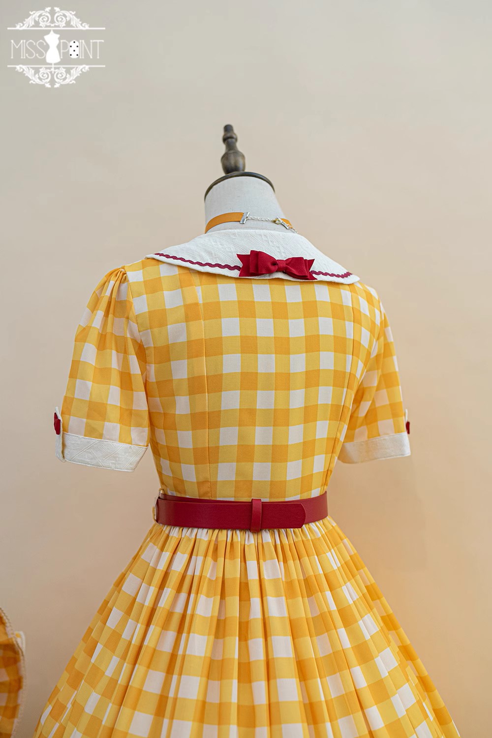 【予約販売】Sweet Kittyレトロカフェ風ワンピース