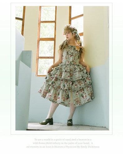 【再販・受注予約5/18まで】Camellia Berry ノースリーブセットアップ・ショート丈