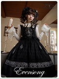 [Resale/Pre-orders available until 11/3] Evensong ribbon jumper skirt