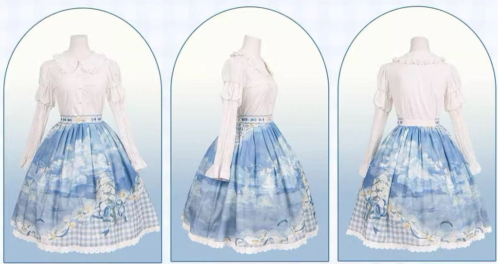 【再販・受注予約7/16まで】Daisy and Sky スカート