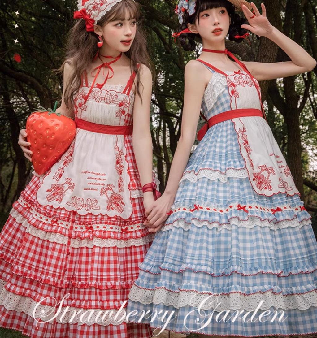 Strawberry Basket ジャンパースカート