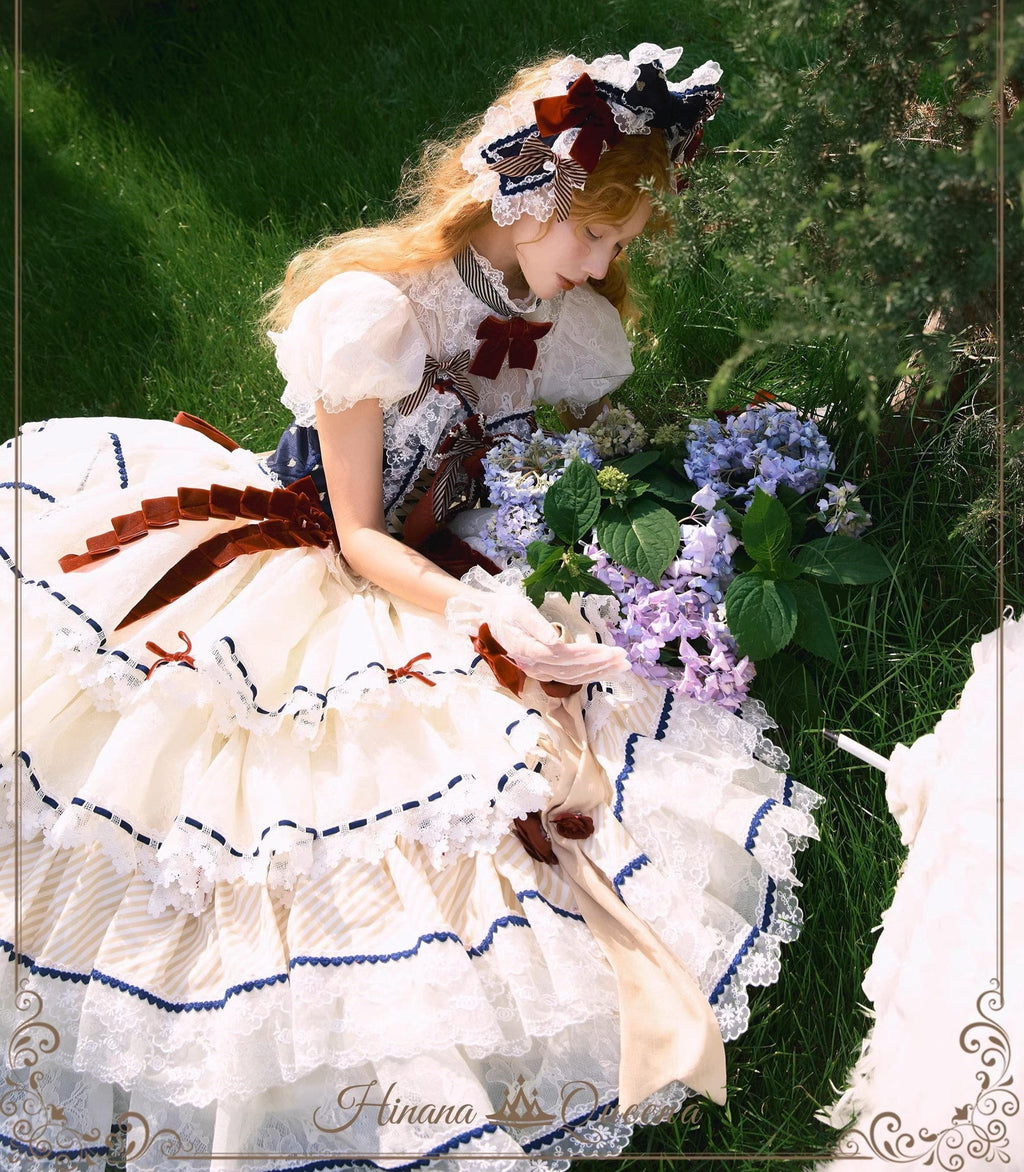 【再販・受注予約8/8まで】Dream Alice ラグジュアリーセットアップ／白雪姫／ロング丈