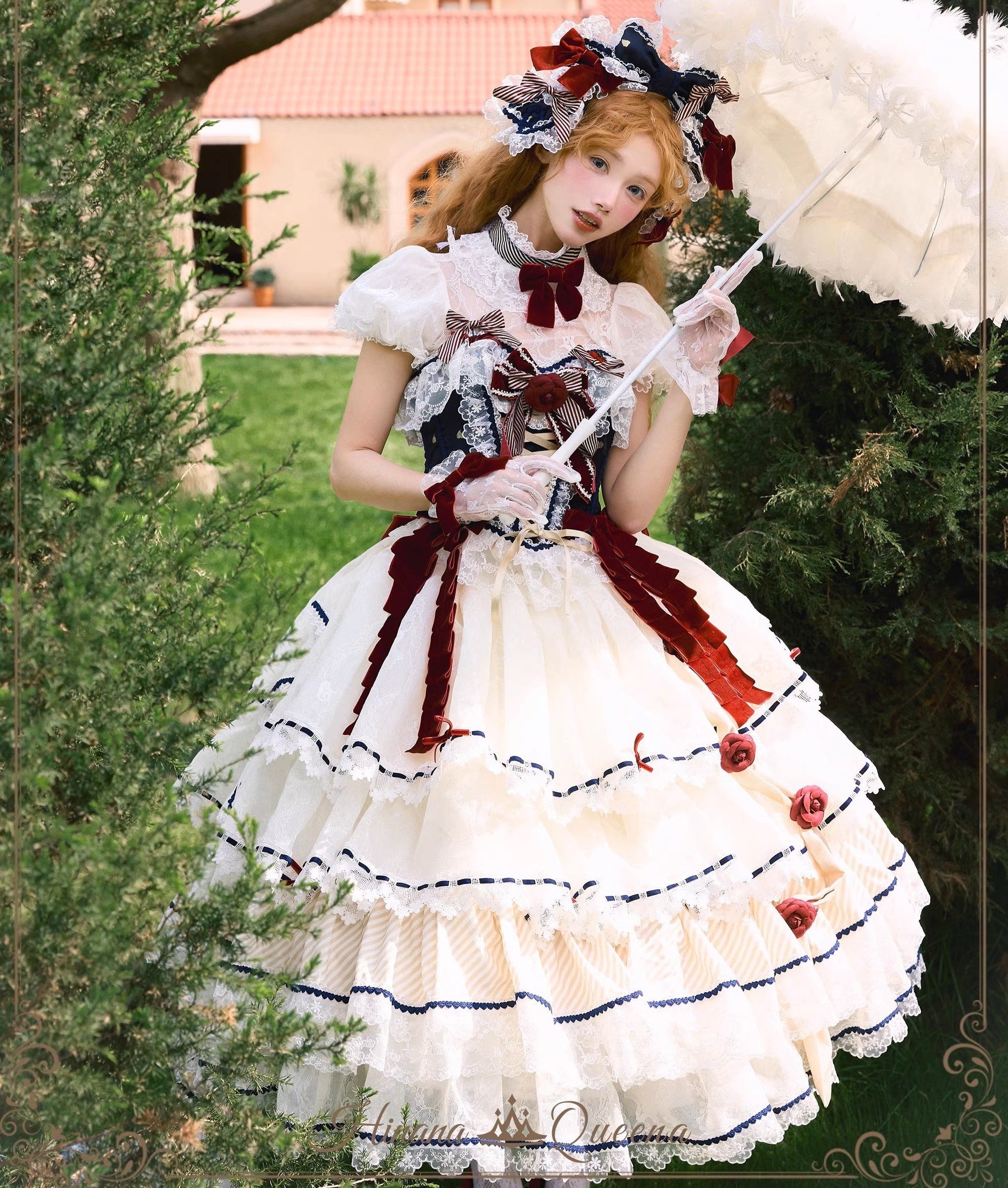 【再販・受注予約8/8まで】Dream Alice ラグジュアリーセットアップ／白雪姫／ロング丈