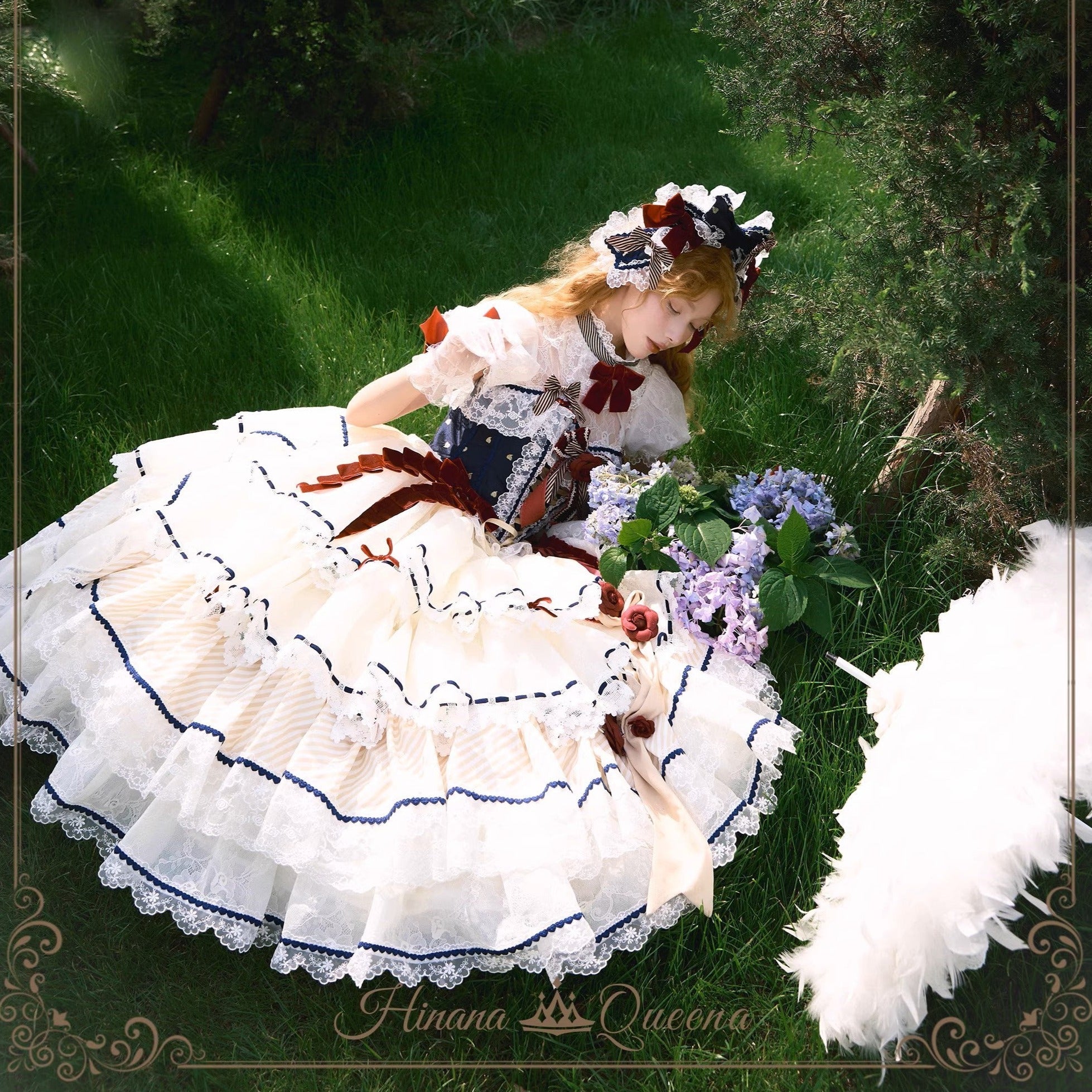【再販・受注予約8/8まで】Dream Alice ラグジュアリーセットアップ／白雪姫／ロング丈