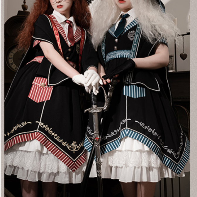 Magic Academy Frill Gorgeous Lolita Dress