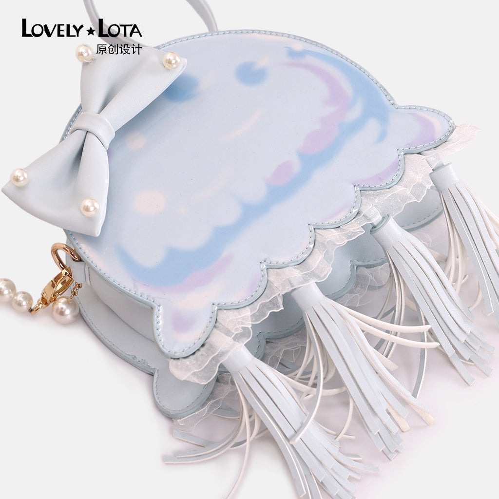 Small Jellyfish Pearl Chain Lolita Shoulder Bag