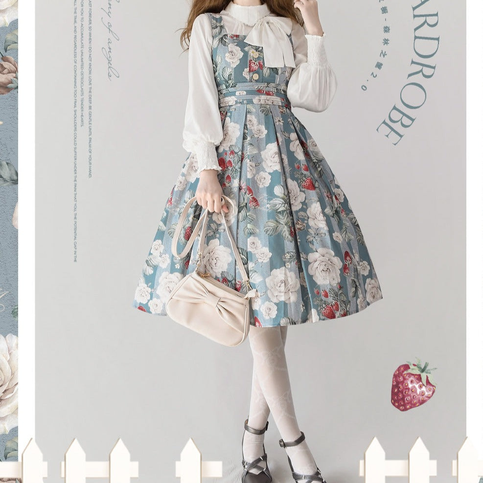 &lt;Autumn/Winter New Color Arrival&gt; Classical 2way High Waist Jumper Skirt