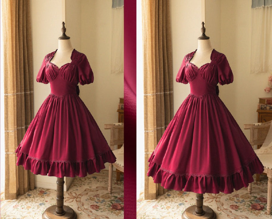Twilight Secret Classical Satin Dress