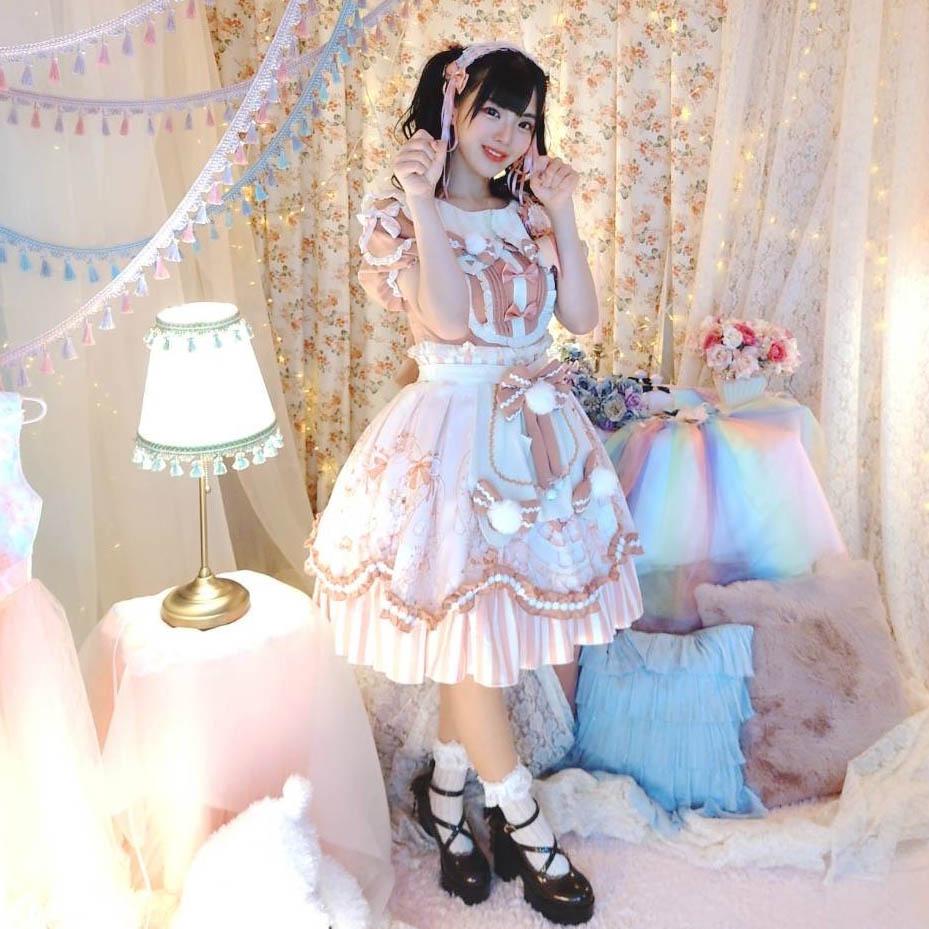 ロリビデオロリータ 予約販売】子猫の甘ロリスイートワンピース – ロリータファッション通販RonRon