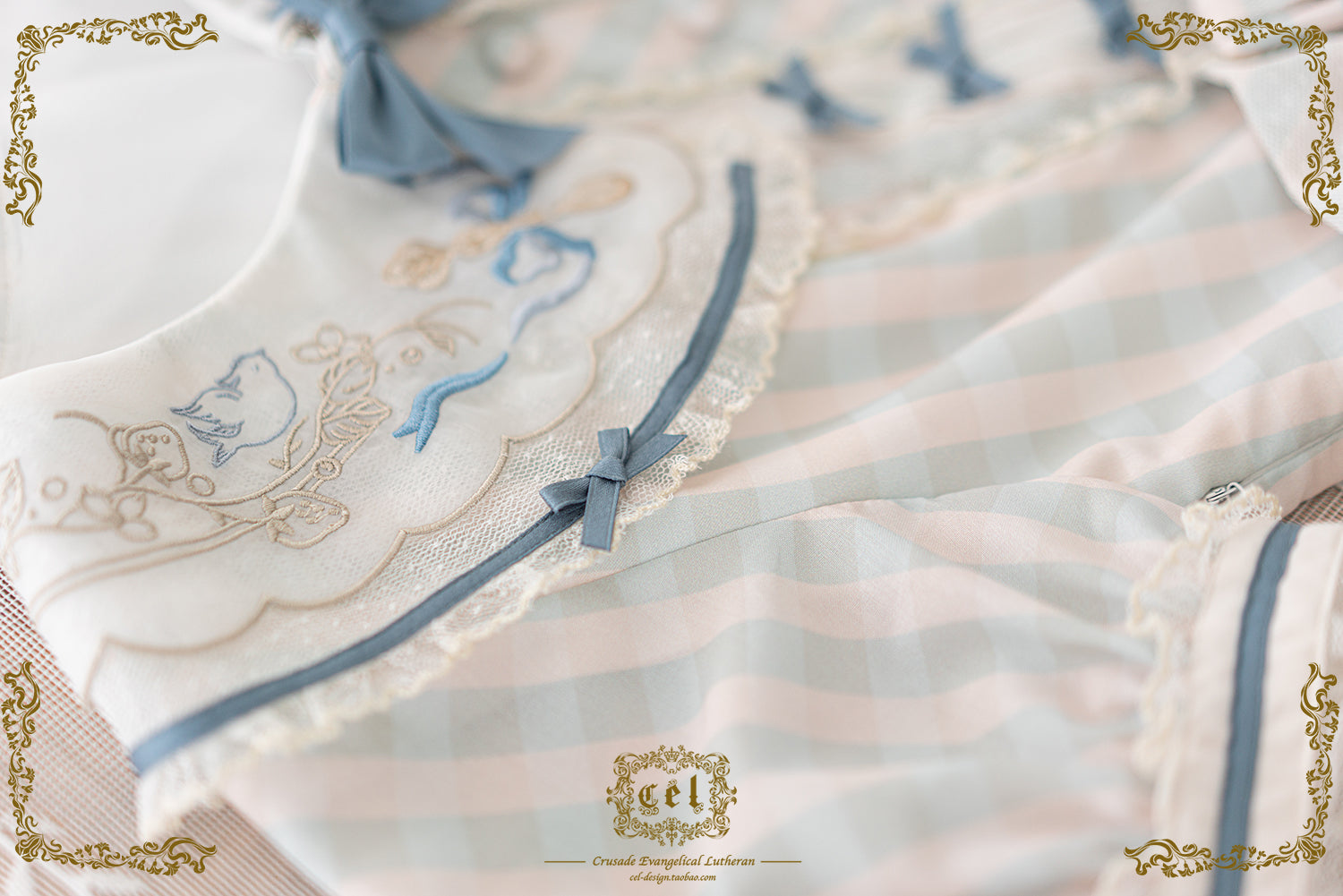 Porcelain Teaparty パステルカラーワンピース