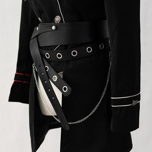 Oath in Black Military Lolita Jacket