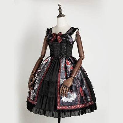 Witch Sisters Gothic Lolita Jumperskirt Type 1