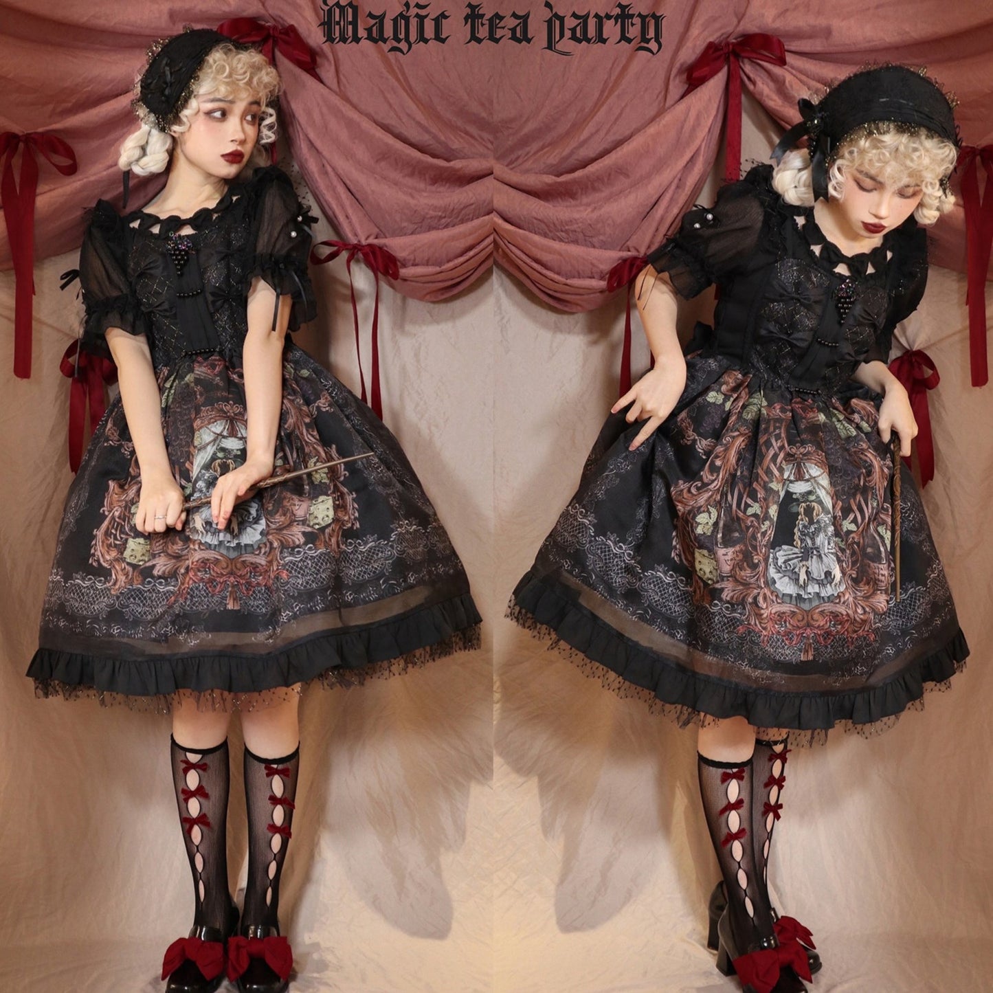 Budoshukai no Yoru Gothic Lolita Jumper Skirt Type 2