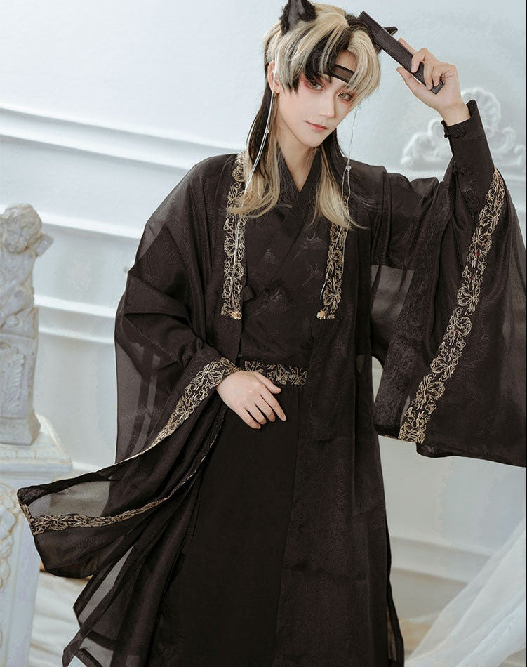 皇子系 鶴刺繍の華ロリ羽織 – ロリータファッション通販RonRon