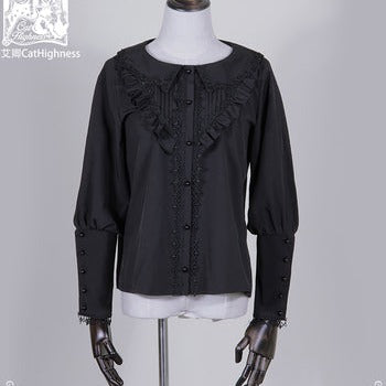 Gothic Lolita Classical Long Sleeve Blouse