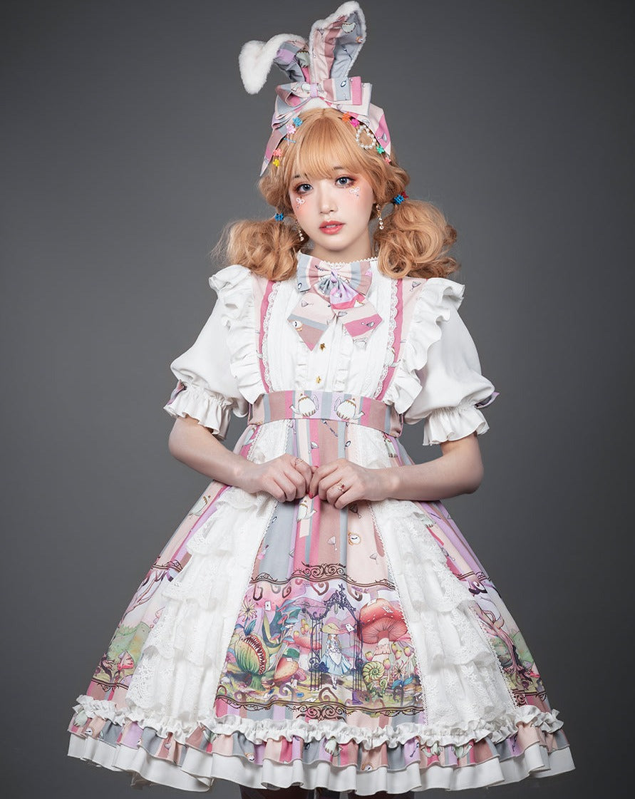 Alice in outlet wonderland pink dress