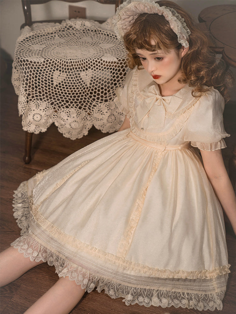 sweet loli cream sugar dress