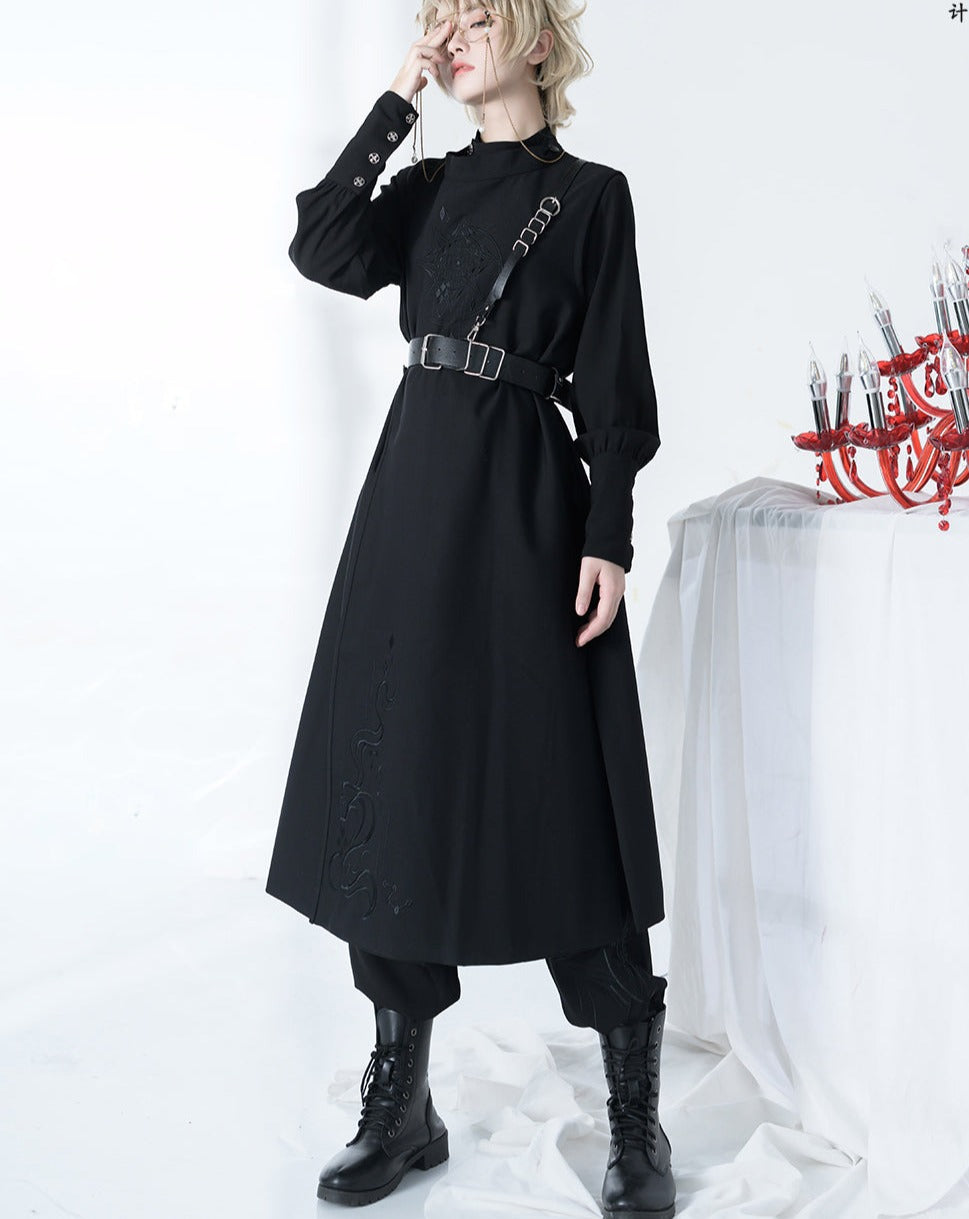 [Pre-order] Black Knight Imperial embroidered robe