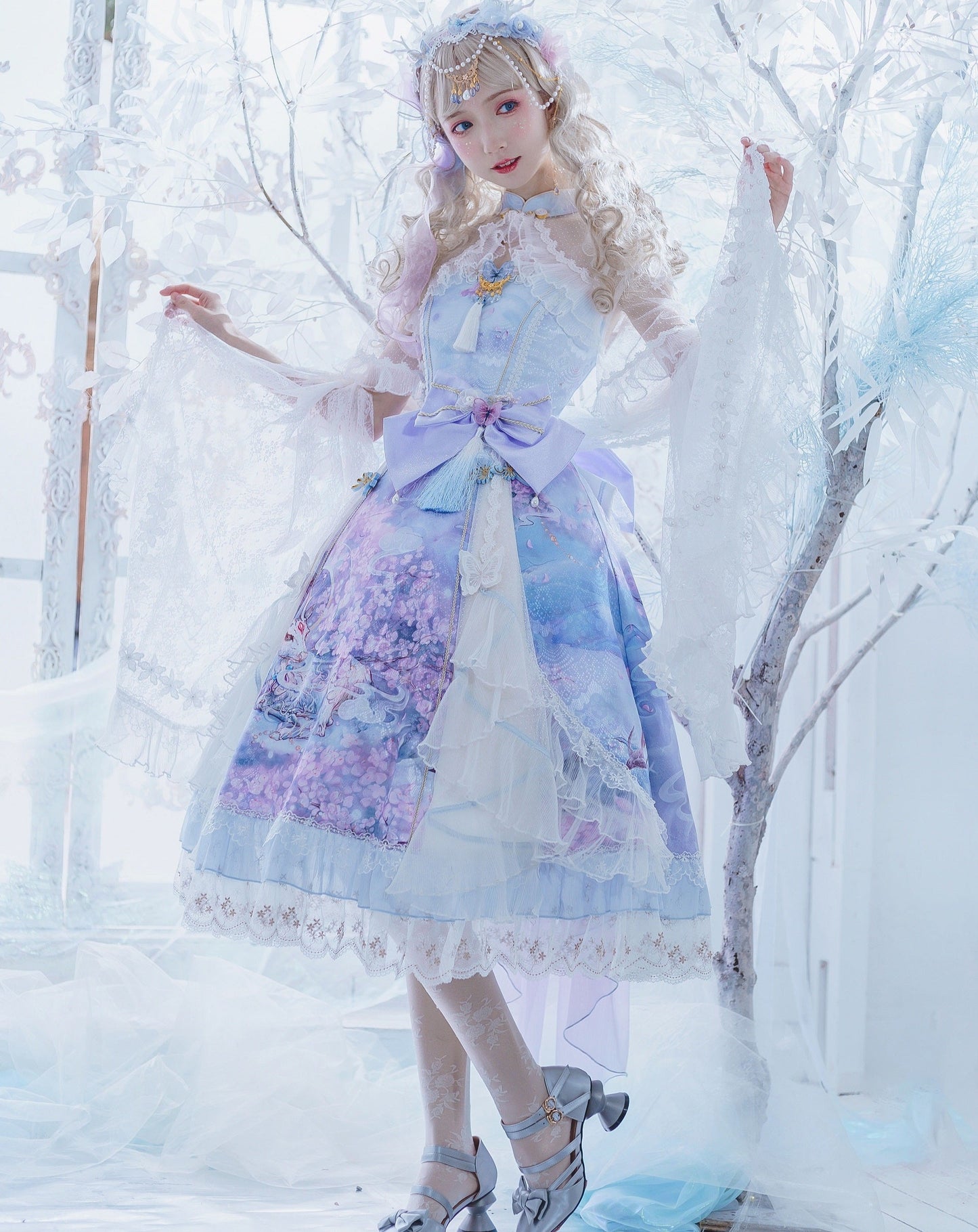 Nine colors deer Hana loli princess dress full set