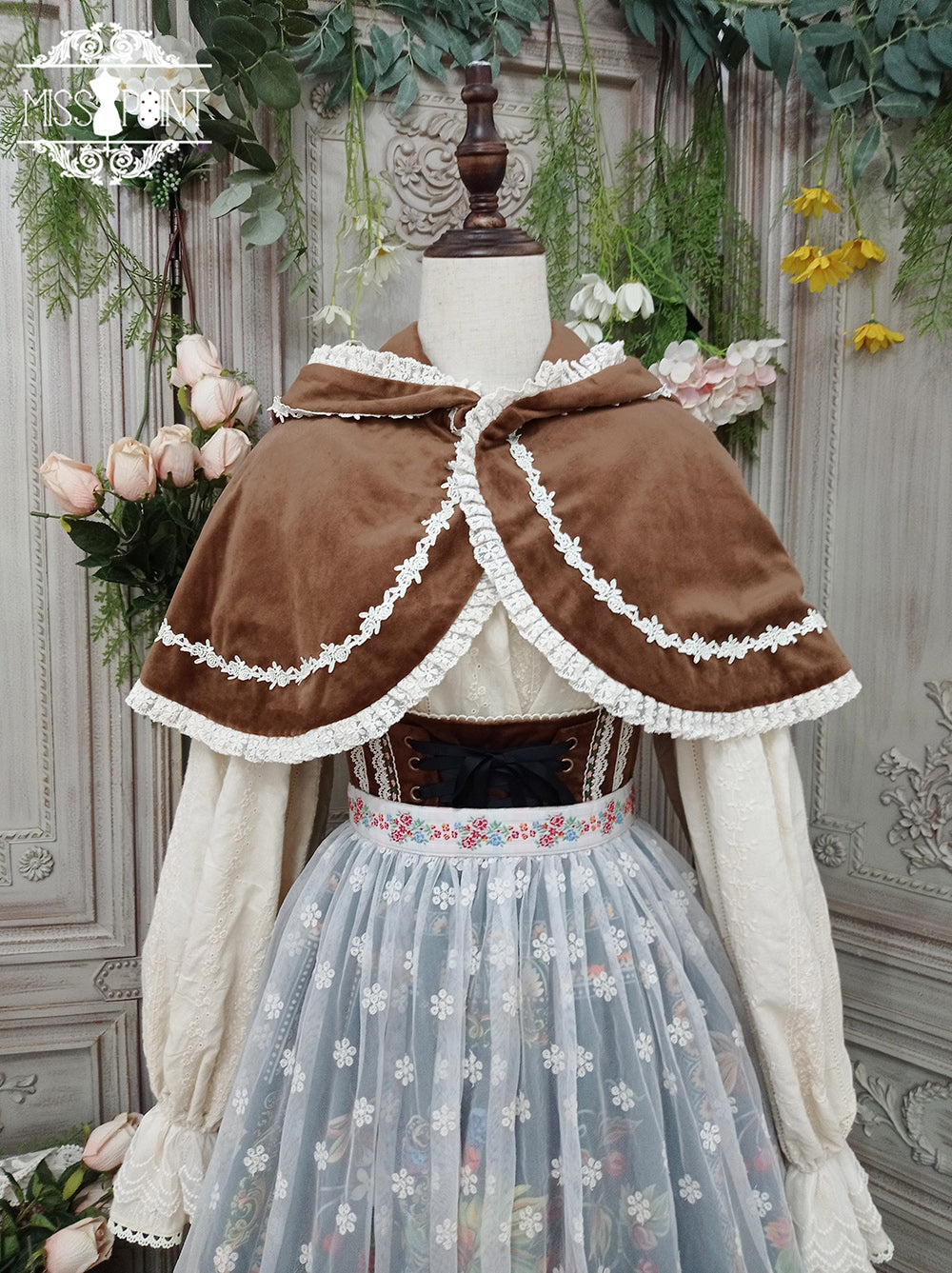 [Pre-order] Bavarian Girl Country Style Hooded Cloak