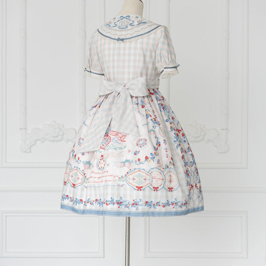 Porcelain Teaparty パステルカラーワンピース