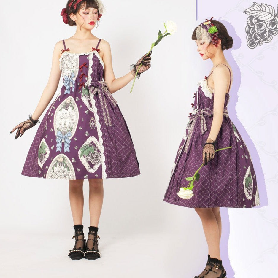 Vineyard Classical Lolita Jumper Skirt