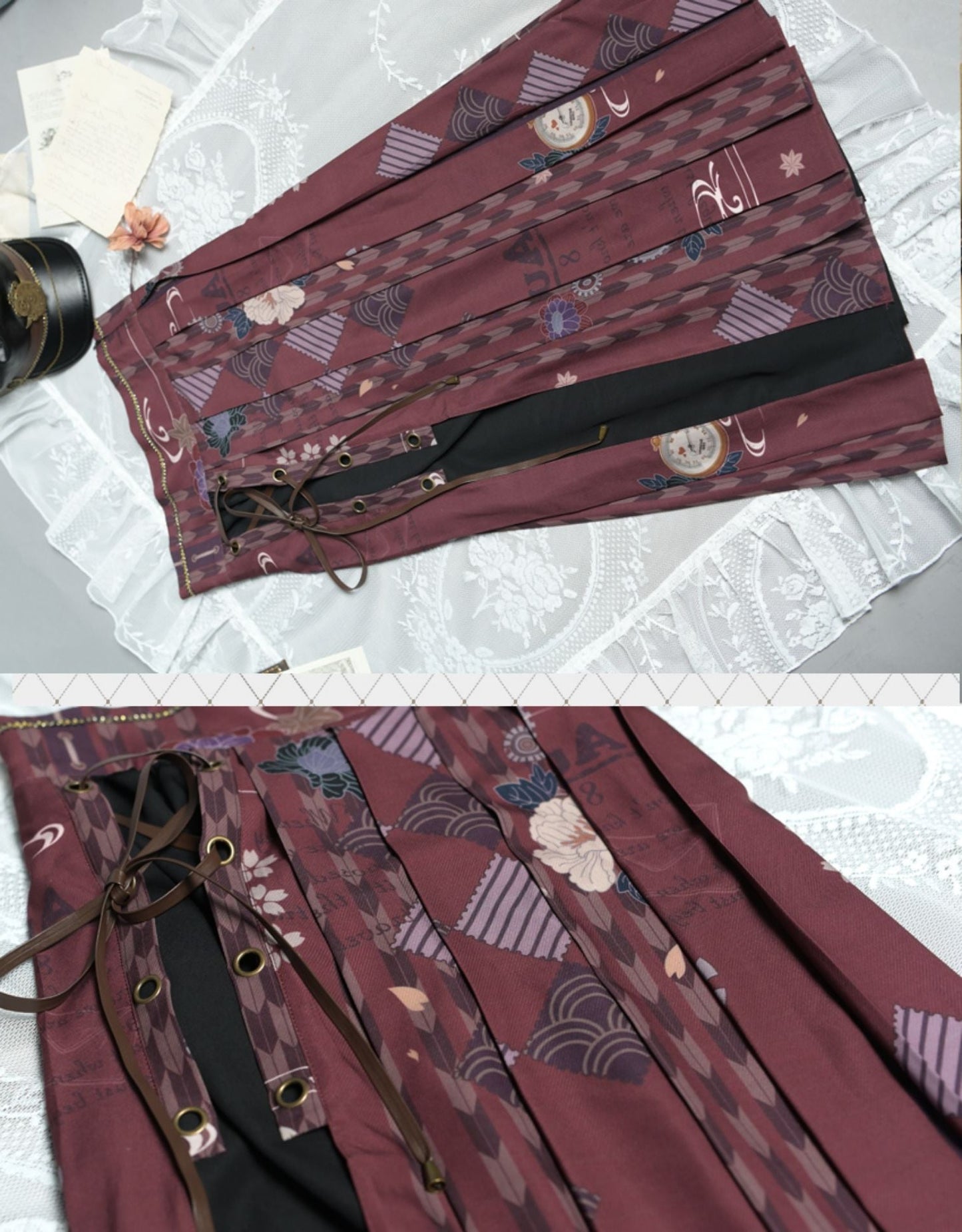 [Outlet] Traveler's Diary Japanese Style Skirt Setup