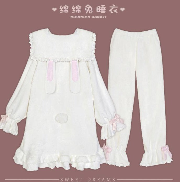 夢見る乙女のうさぎちゃんルームウェア