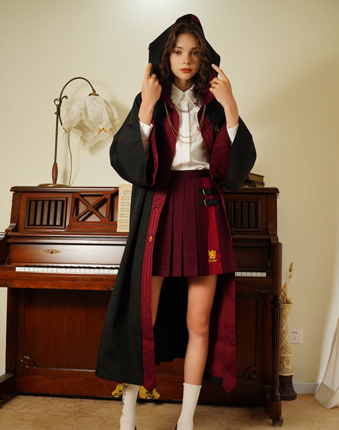 【予約販売】ホグワーツ魔法魔術学校 フード付き マントコート