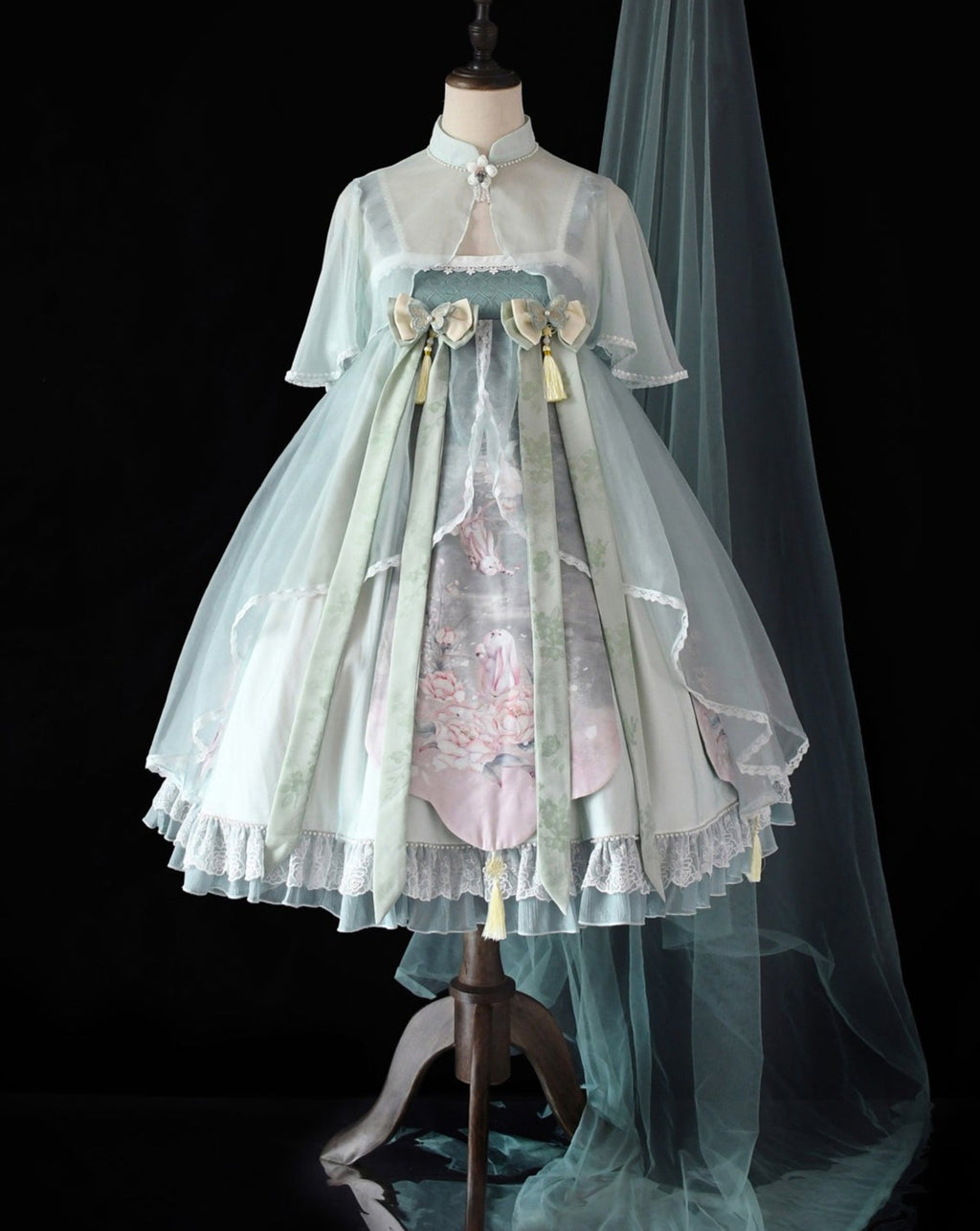 Camellia Poetry 華ロリジャンパースカート・フルセット