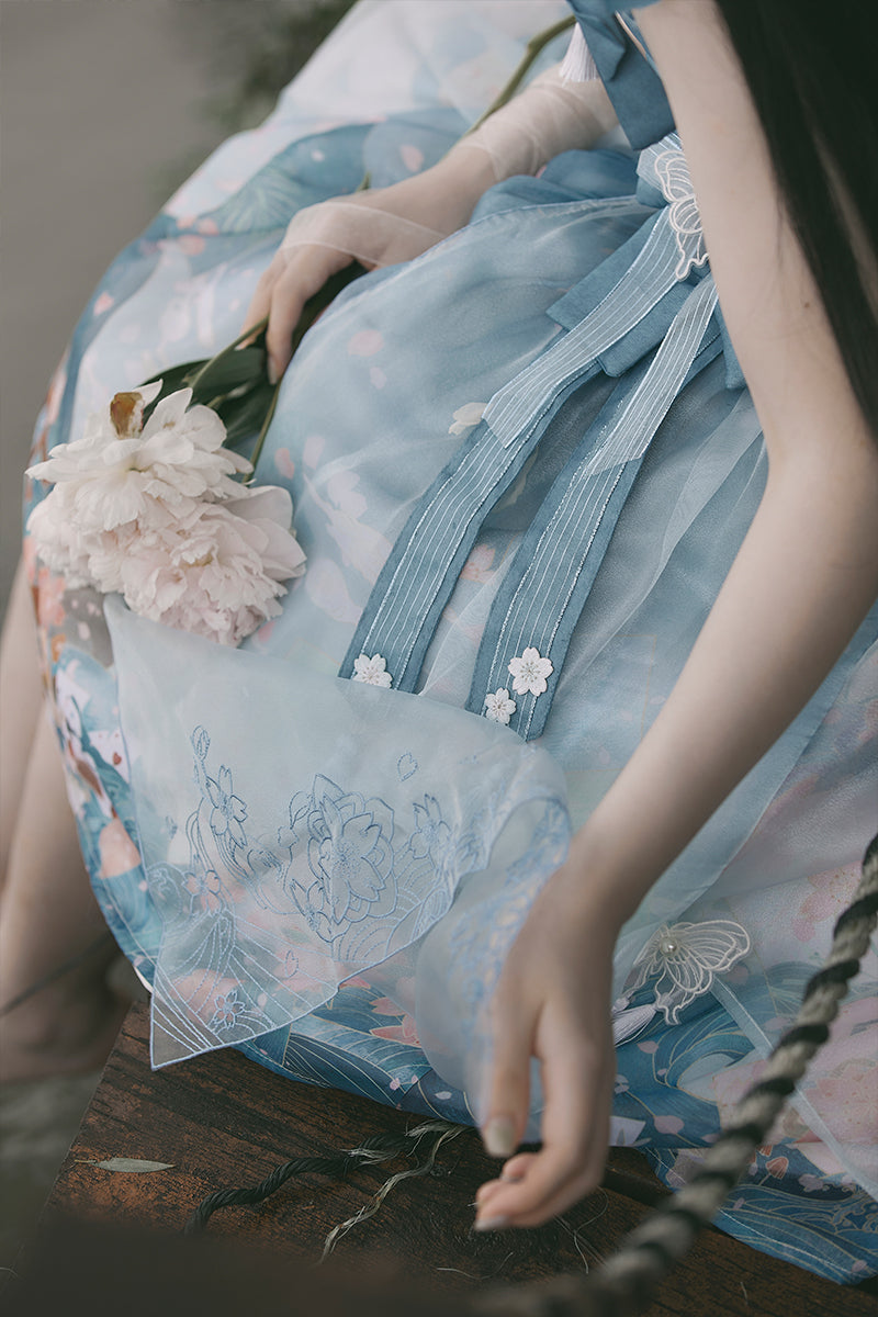 桜の国のアリス 和ロリジャンパースカート