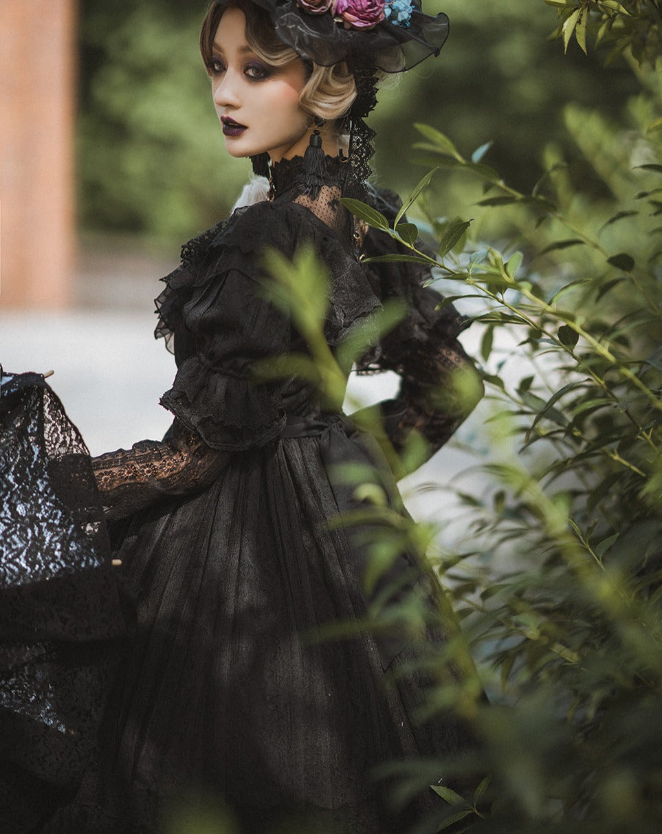 [Pre-order] Edwardian Elegant Lace Classic Lolita Dress