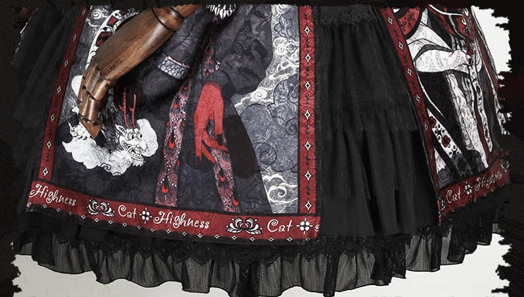 魔女の姉妹 ゴスロリ ジャンパースカート1型
