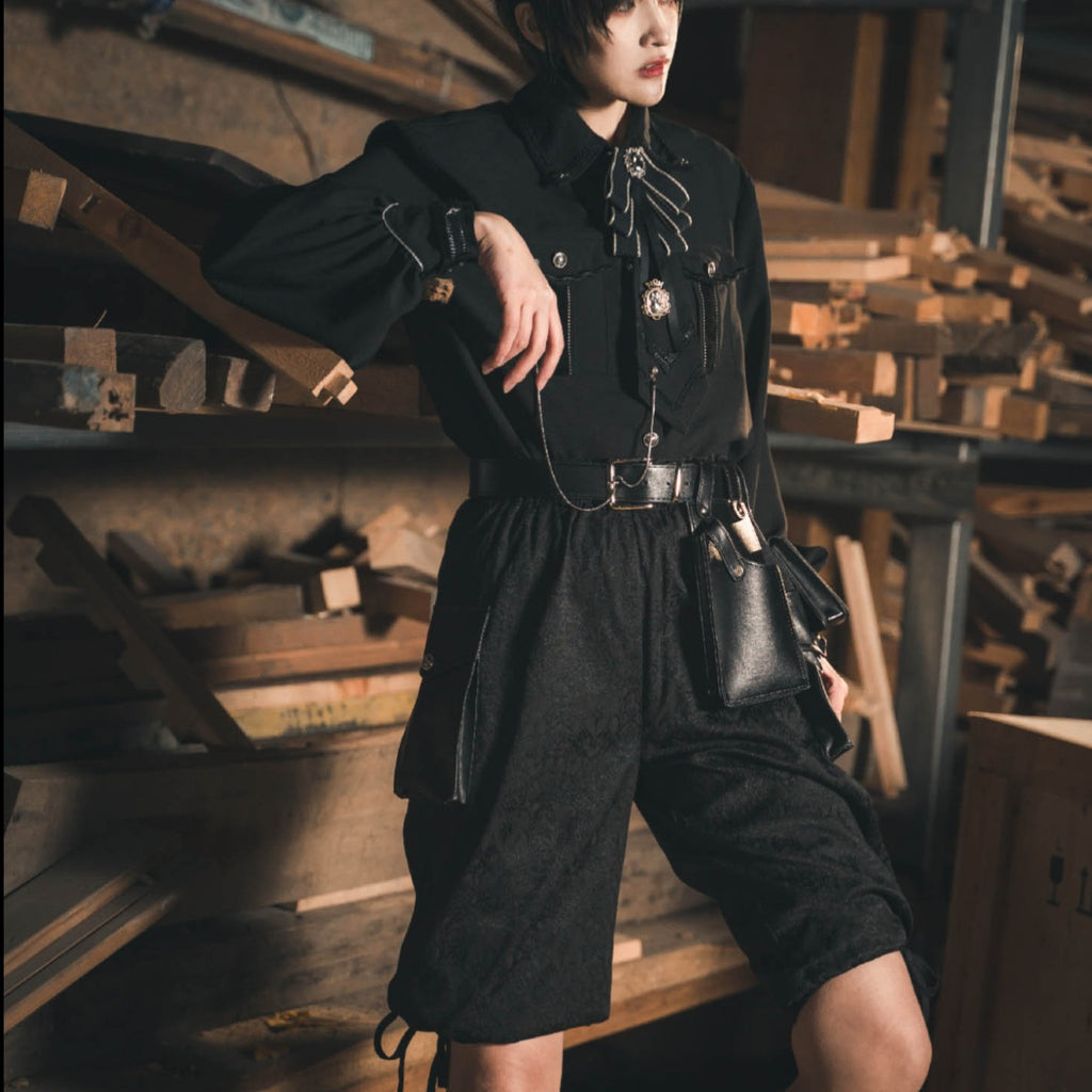 Military Lolita ALPHA Prince Lolita Short Pants