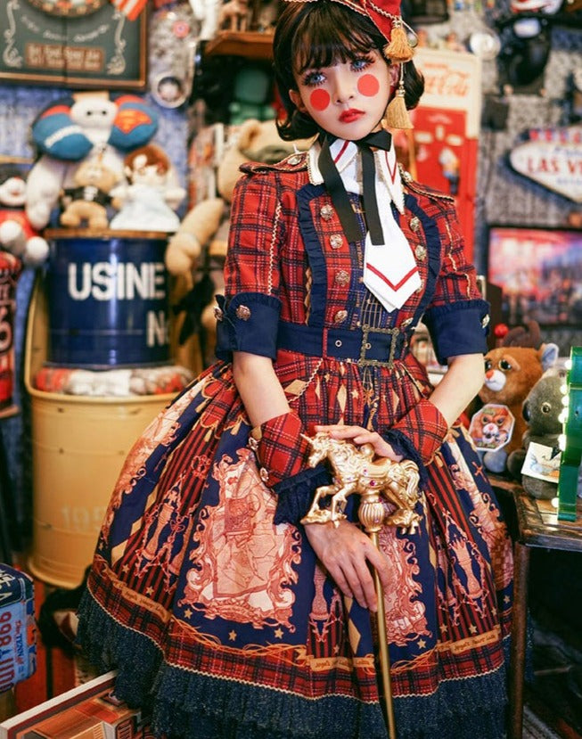 Nutcracker dress with idol-style tie