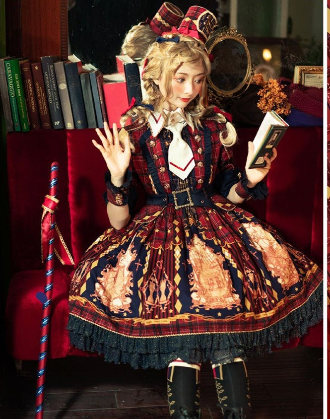 Nutcracker dress with idol-style tie