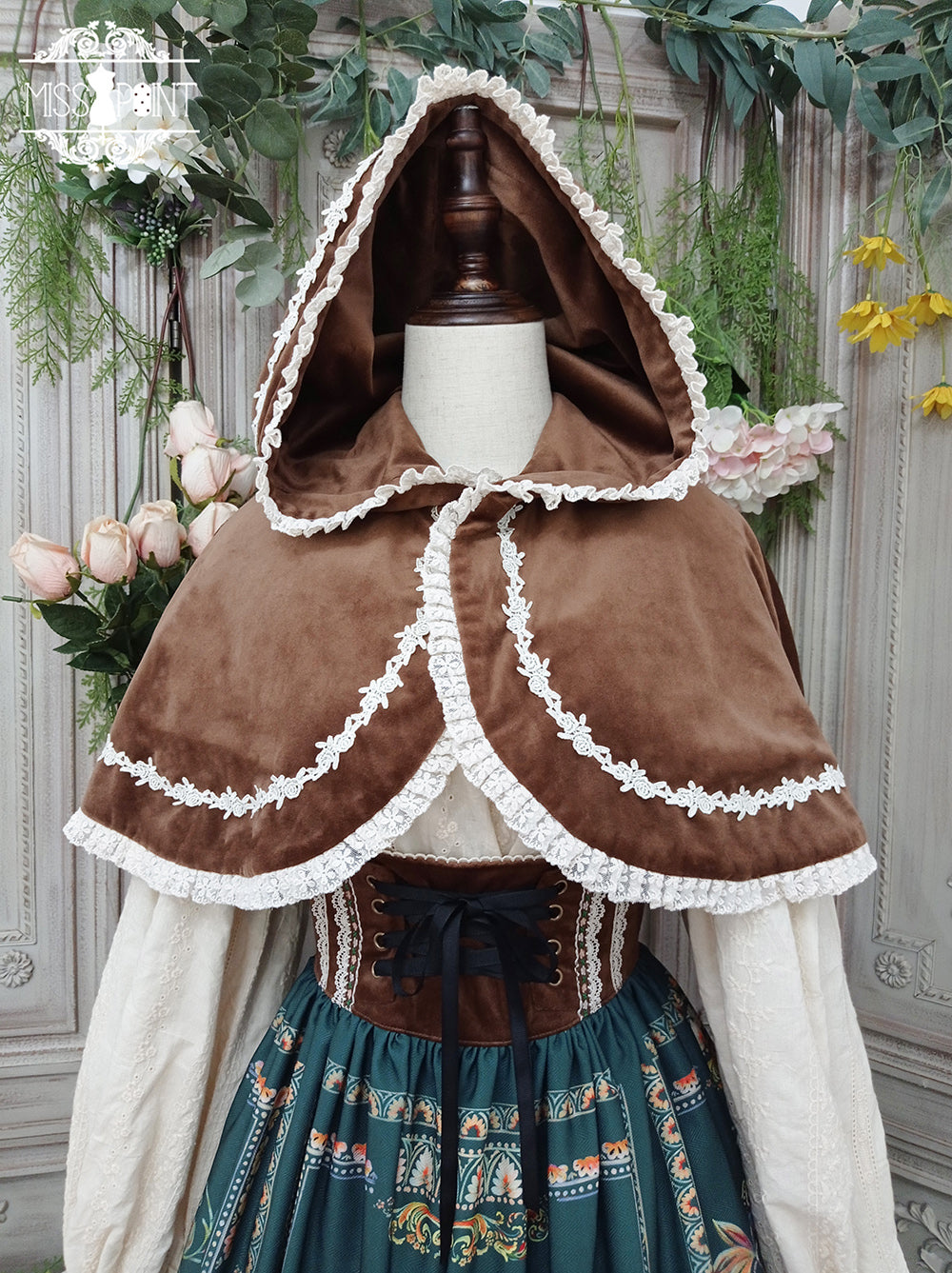 [Pre-order] Bavarian Girl Country Style Hooded Cloak