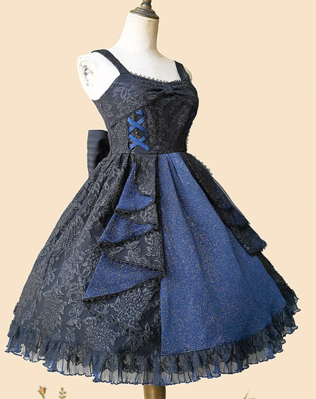 Starry Night Gothic Lolita Jumper Skirt – ロリータファッション通販