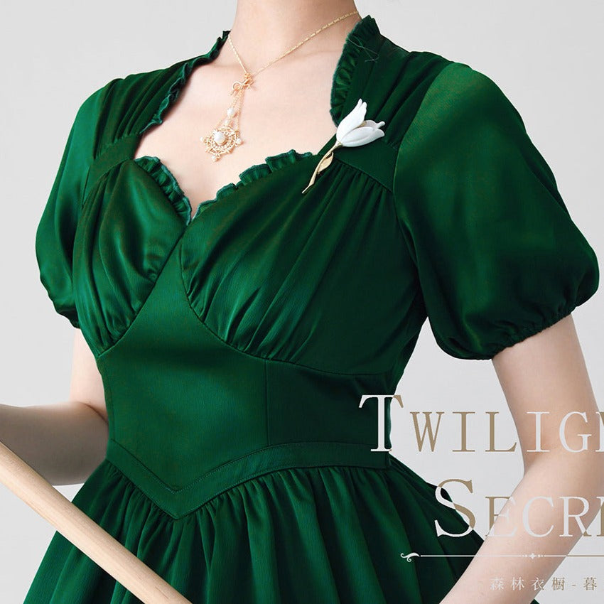 Twilight Secret Classical Satin Dress