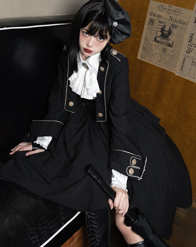 【予約販売】Tomorrow's Pledge 制服風ストラップスカートセットアップ