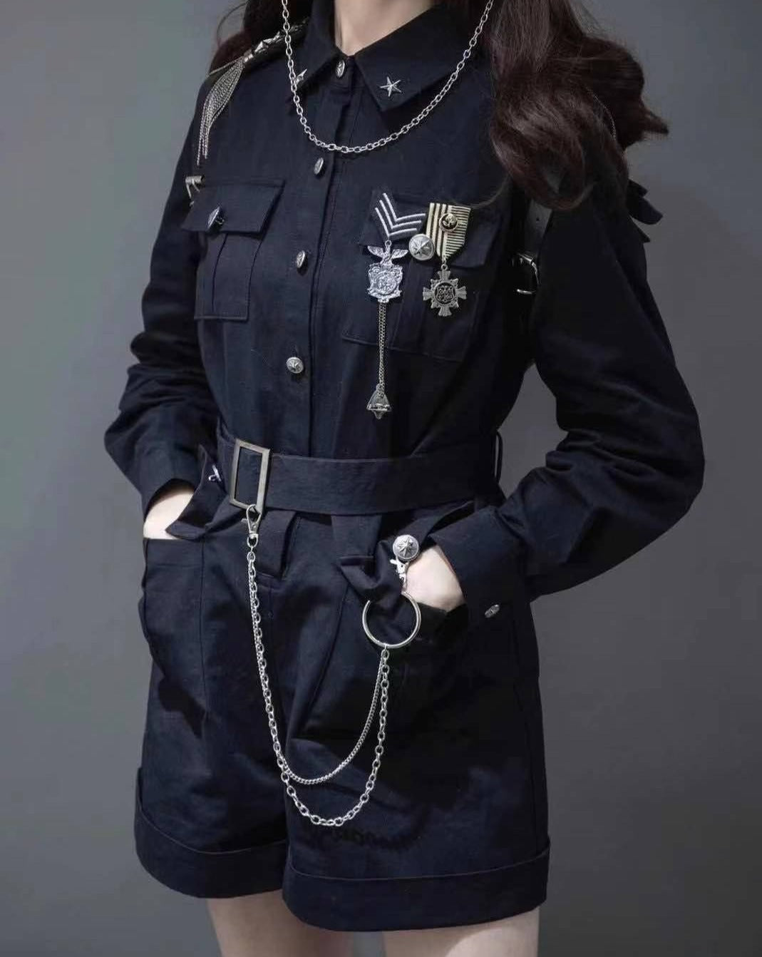 [Pre-order] Little Guard Prince Lolita Military Jumpsuit