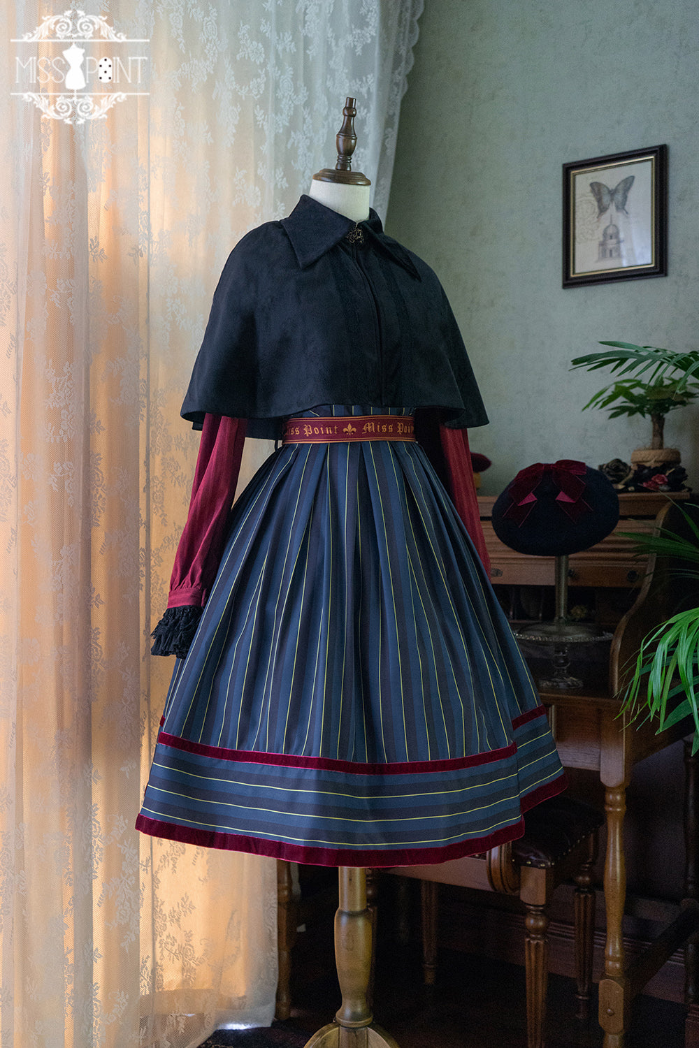 【予約販売】領主貴族のベルベットケープ