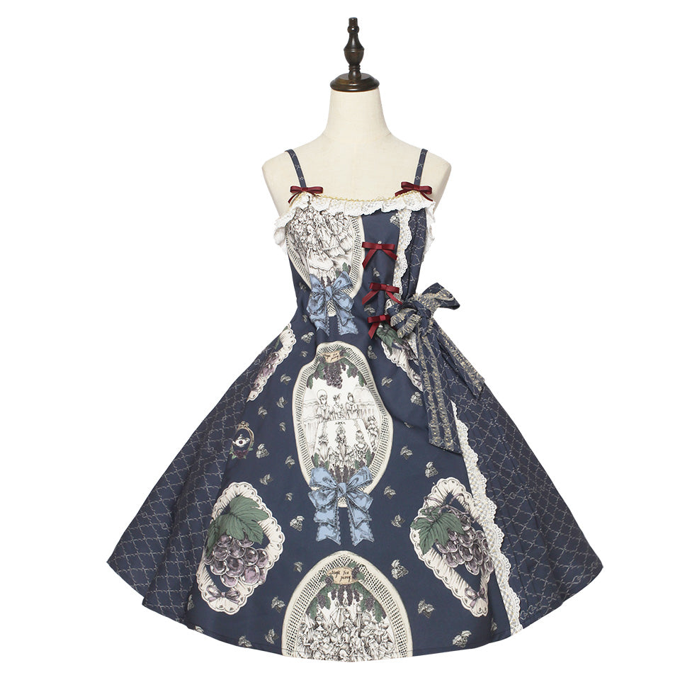Vineyard Classical Lolita Jumper Skirt